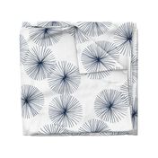 Dandelions White Navy by Friztin