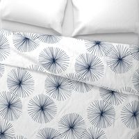 Dandelions White Navy by Friztin