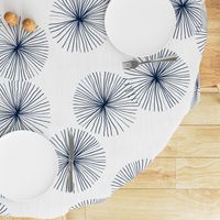 Dandelions White Navy by Friztin