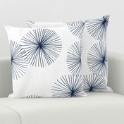 Dandelions White Navy by Friztin