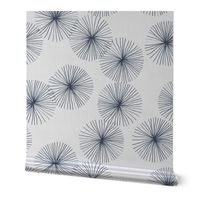 Dandelions White Navy by Friztin