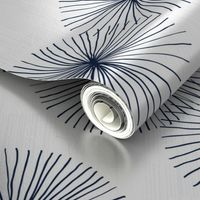 Dandelions White Navy by Friztin