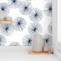 Dandelions White Navy by Friztin