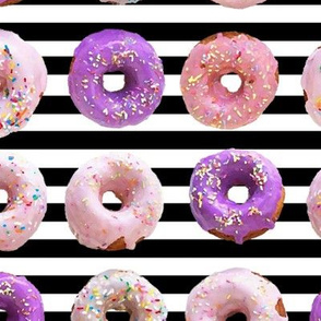 sprinkle donuts pink and purple
