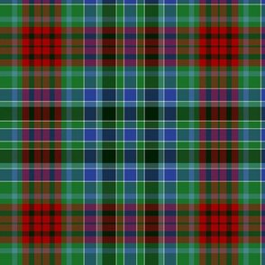 Gordon tartan #3, variant of Red Gordon / Old Huntly, 12", c.1800