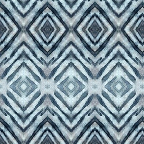 Shibori Diamonds Payne's Gray