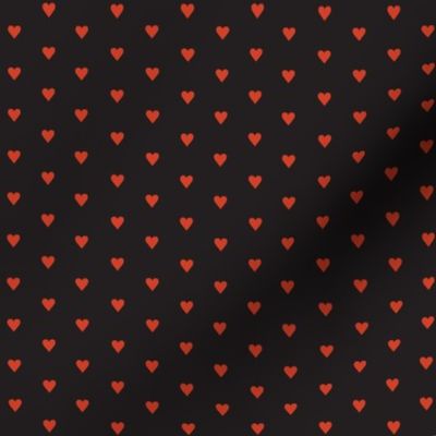 Fer Shurr* (Red & Black) || tiny '80s hearts