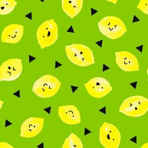 Sour Lemons - Bright green