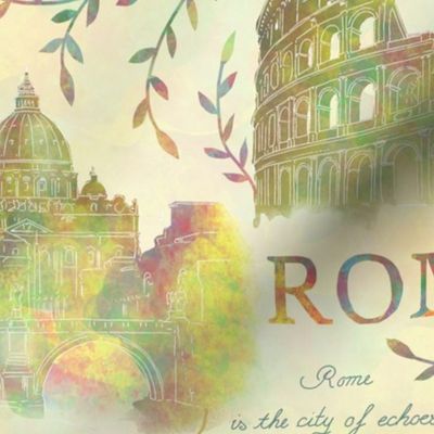 Romewatercolor
