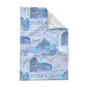 Romewatercolor-blue