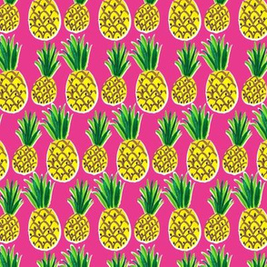painted pineapple