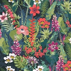 Jungle floral