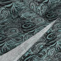 Grey Tiffany Paisley