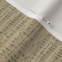 Carl Wilhelm's seamless handwritten sheet music - small