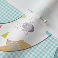 Playground baby bibs sewing template
