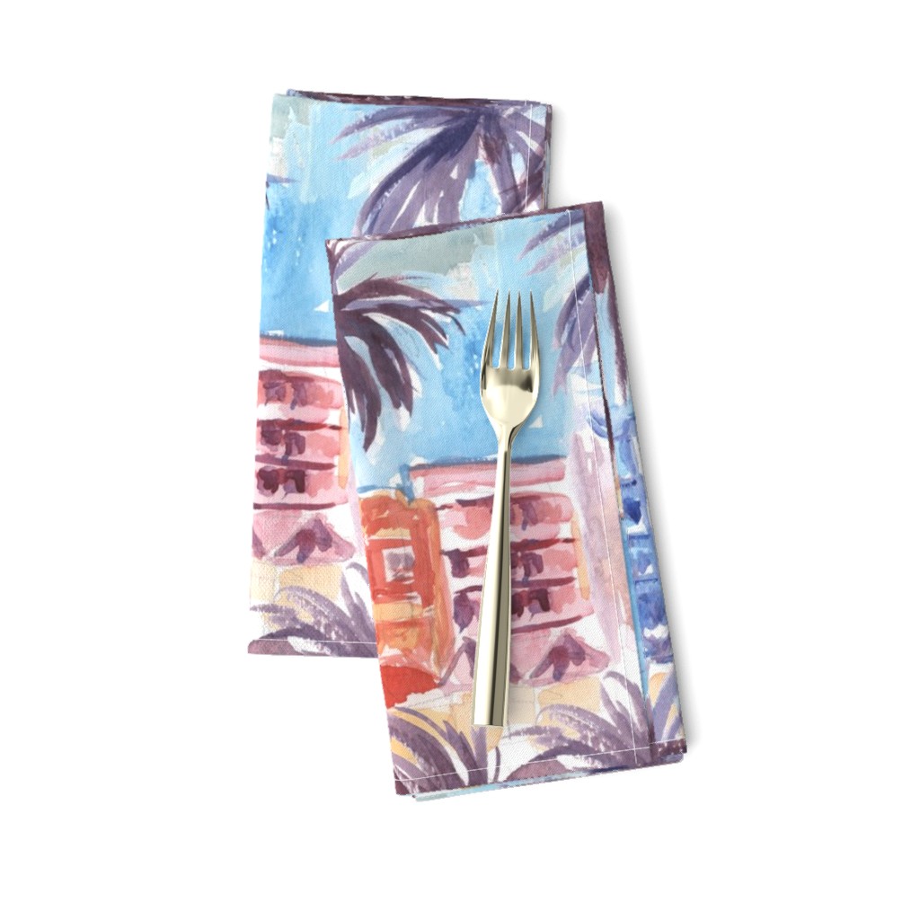 Miami Beach Watercolor