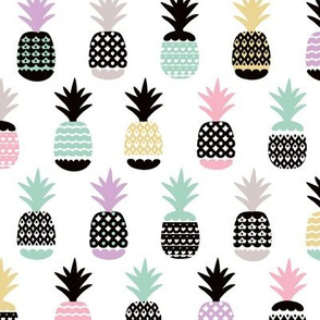 Pastel tropical hawaiian summer sweet kawaii pineapple fruit for girls