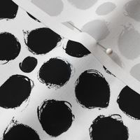 Black ink circles