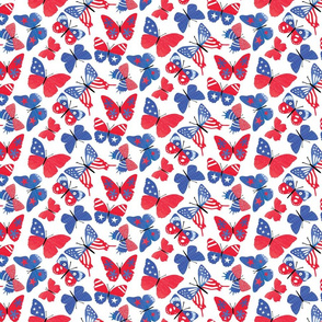 Patriotic Butterflies