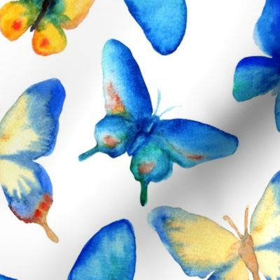 Watercolor Butterflies