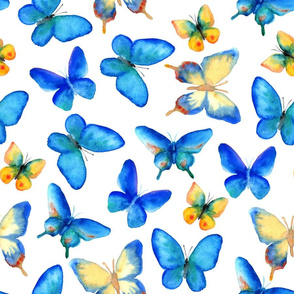 Watercolor Butterflies