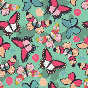 Butterfly pattern 001