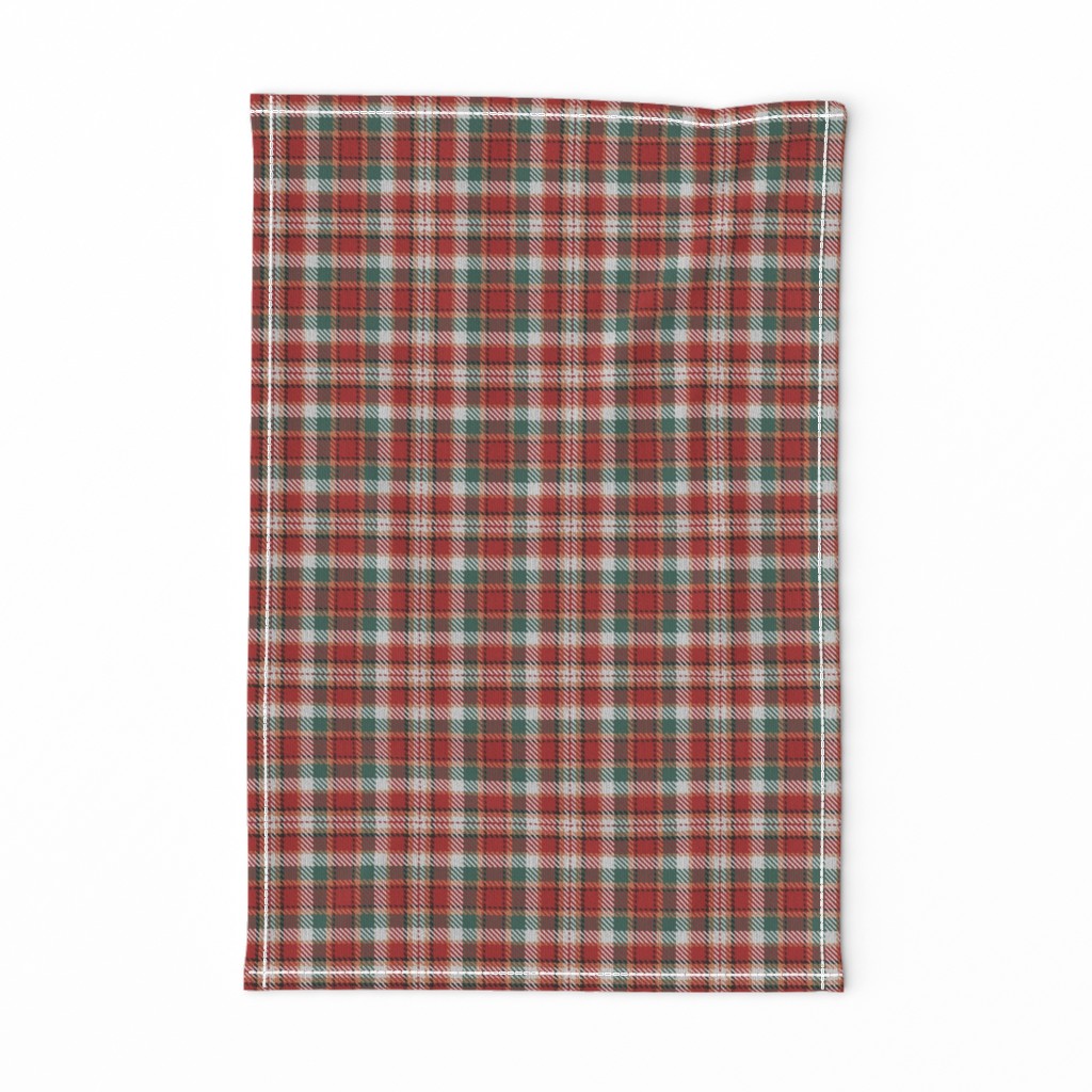 Red and Green Christmas Plaid