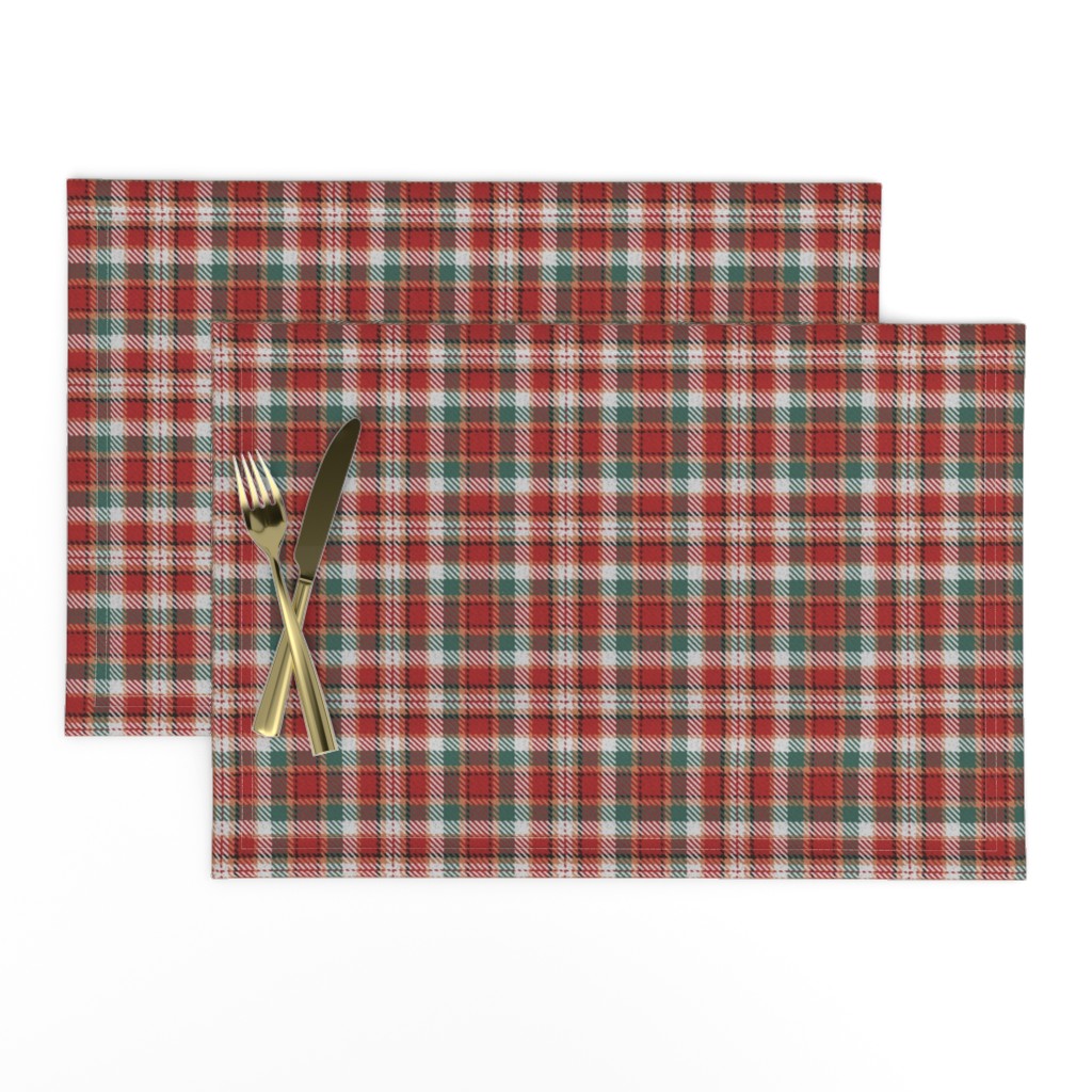 Red and Green Christmas Plaid