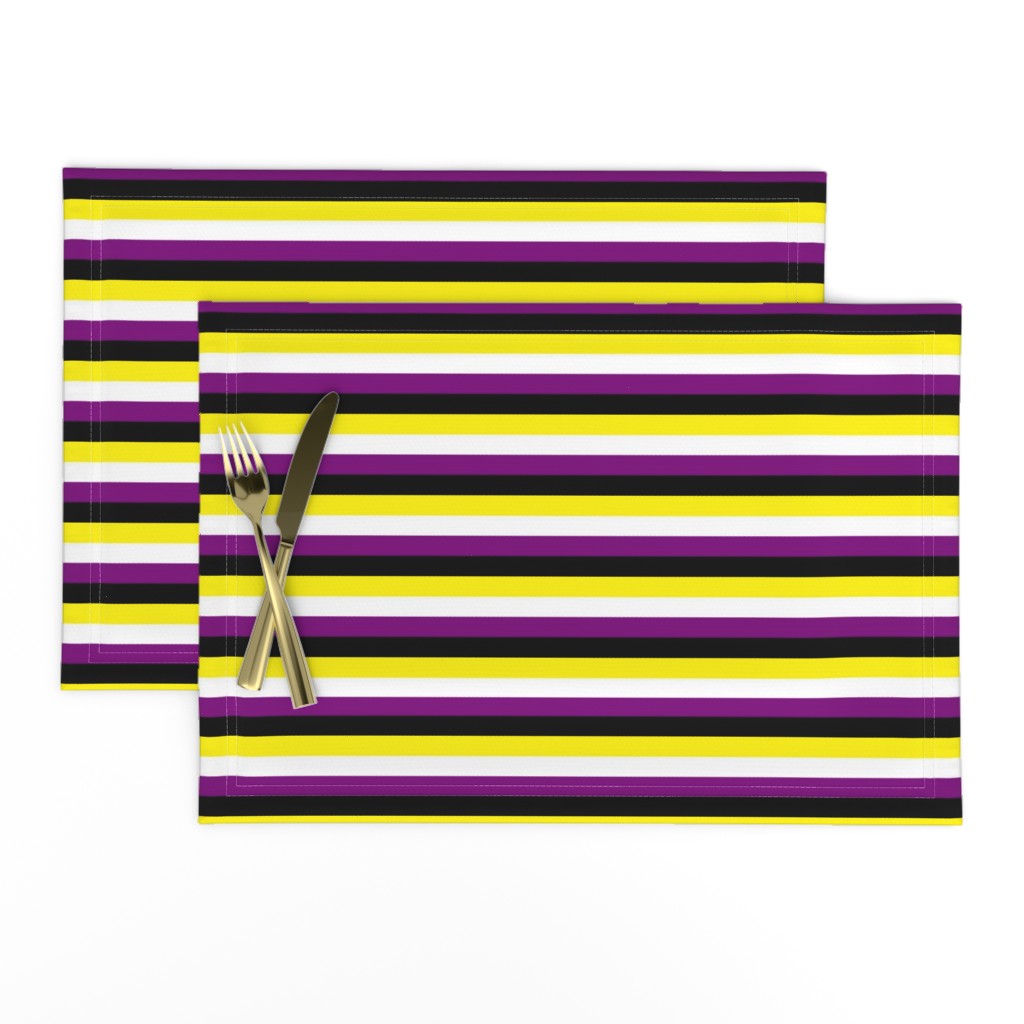 Enby Pride Stripes - 1/2 inch