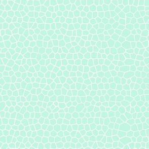 Bee Hive Mosaic Pale Mint