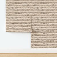 Bach's handwritten sheet music - seamless, natural brown