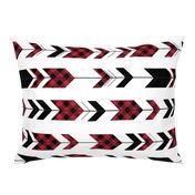 fletching arrows buffalo plaid || the happy camper collection (90)
