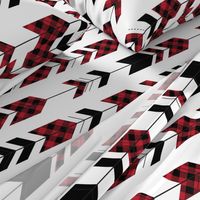 fletching arrows buffalo plaid || the happy camper collection (90)