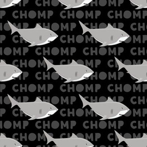Sharks CHOMP - black