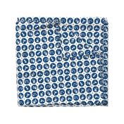 snowberry blue and white | small