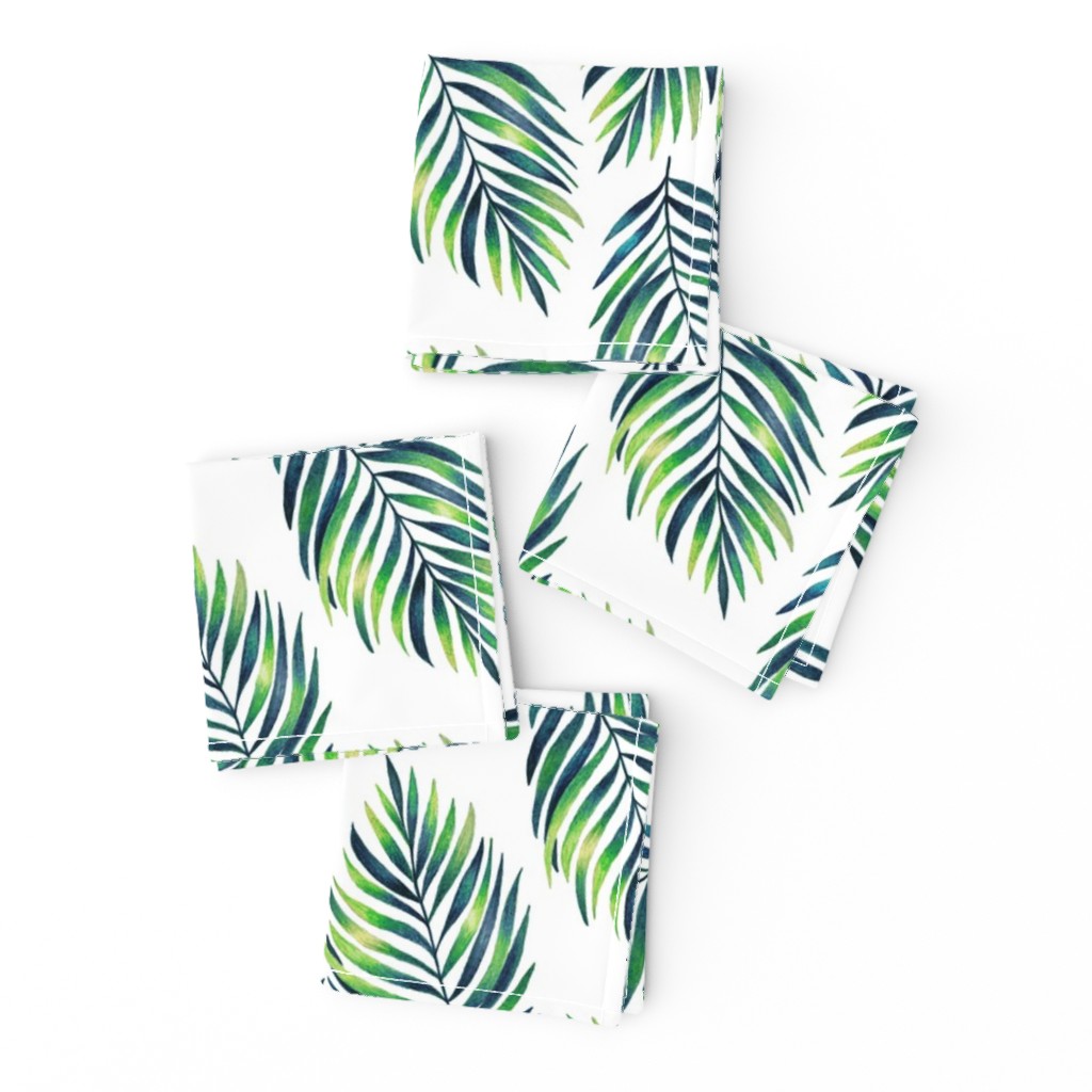 Tropical green branches