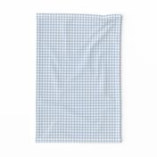 foggy morning pale blue gingham, 1/4" squares 