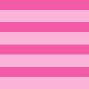 Pink Tonal Horizontal Stripe