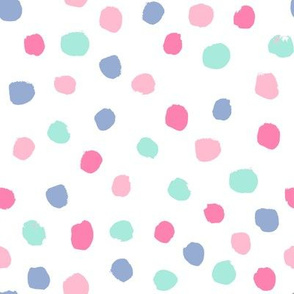 dots party confetti cute pastel nursery happy circus dots