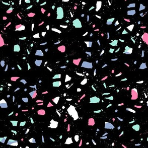 terrazzo tile happy confetti nursery 80s 90s rad design