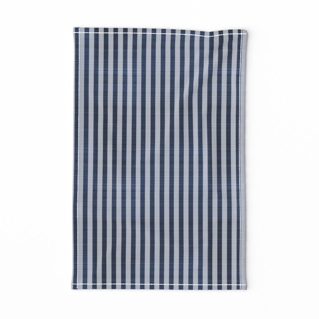 Navy blue textured stripes