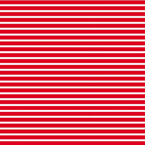 Sailor stripes in red