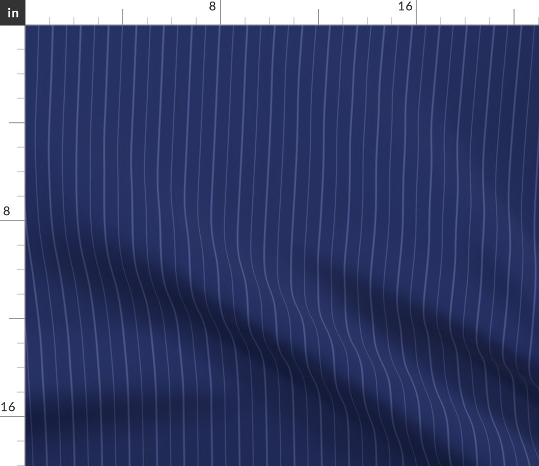 ink blue pin stripe