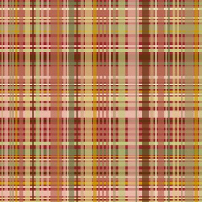 Mom's Sofa: Plaid