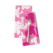 Frosted Animal Cookies - Pink Sprinkled Delights, Large