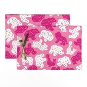 Frosted Animal Cookies - Pink Sprinkled Delights, Large