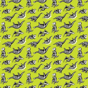 Lime Green Dinos 