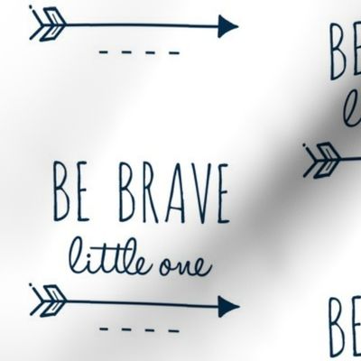 Be Brave Little One - Navy