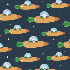 An army of space bunnies
