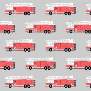 fire truck on light grey